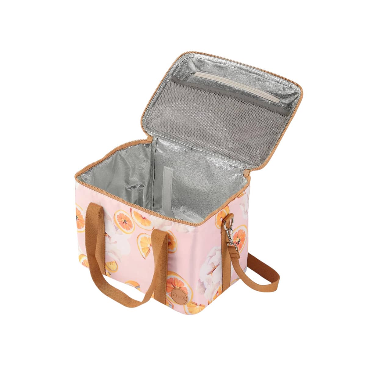 OiOi Maxi Insulated Lunch Bag - Tutti Frutti - Image 3