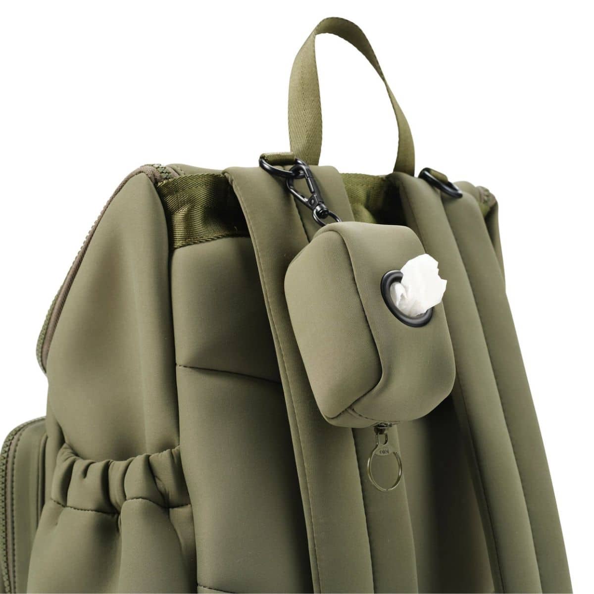 OiOi Waste Bag Dispenser - Sage Neoprene - Image 2