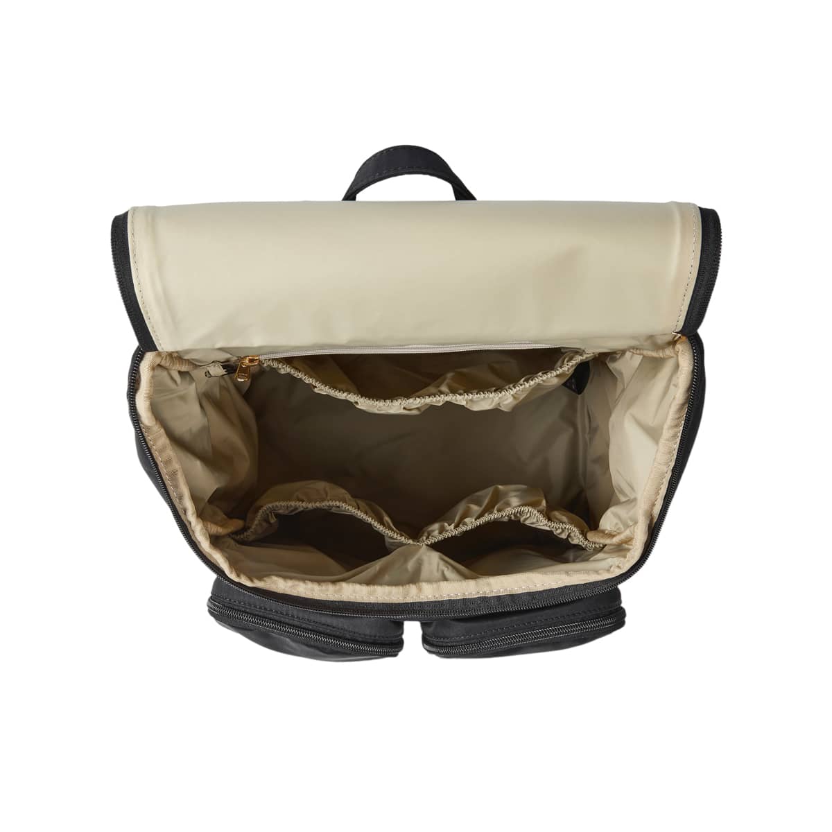 OiOi Signature Nappy Backpack - Black Nylon - Image 7