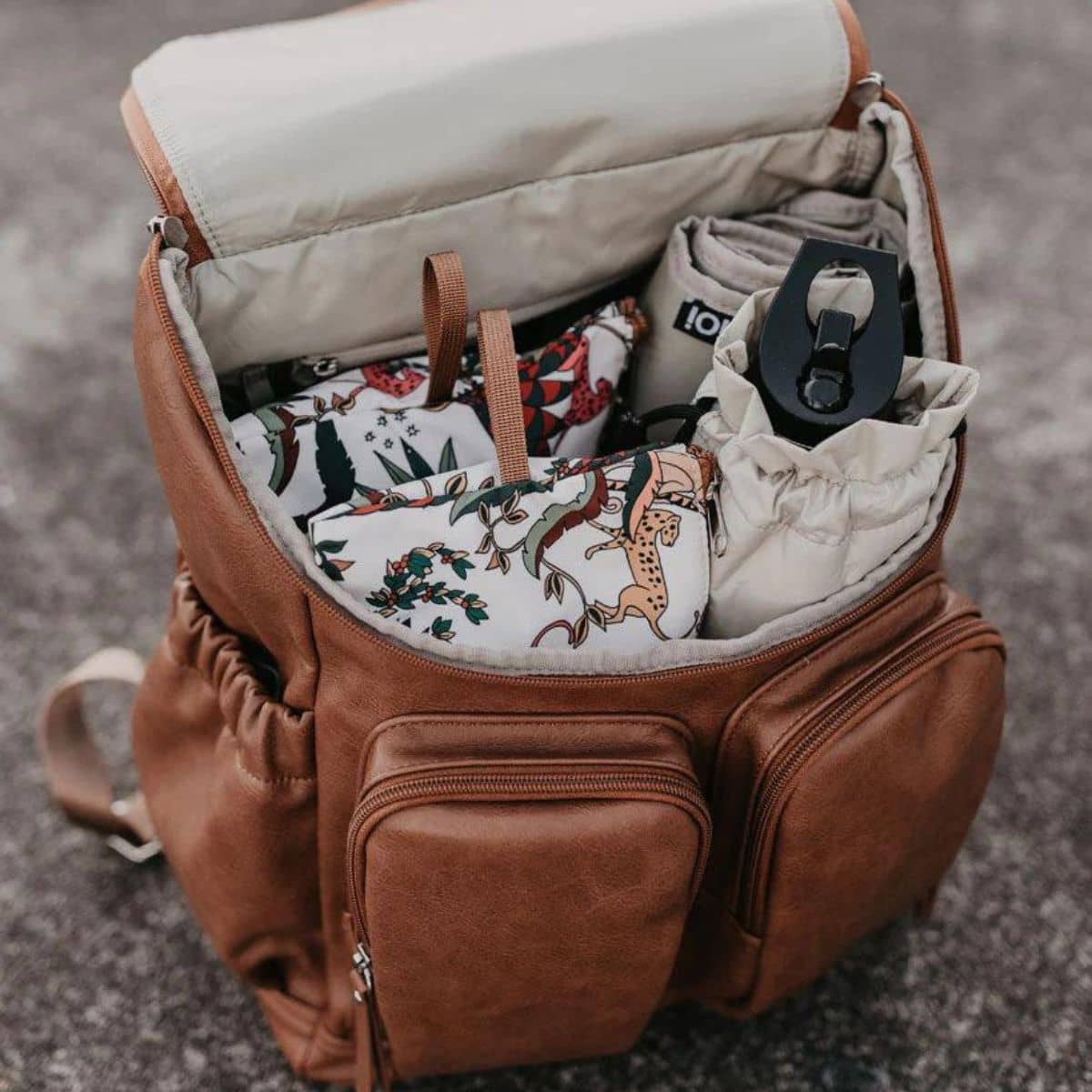 OiOi Packing Pouch Trio - Jungle Cream - Image 3
