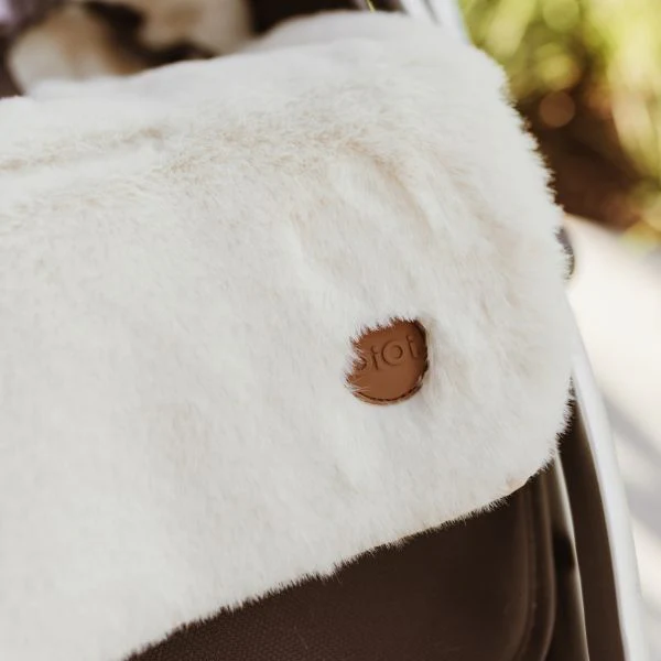 OiOi Reversible Cozy Fleece Pram Liner - Wildflower - Image 6