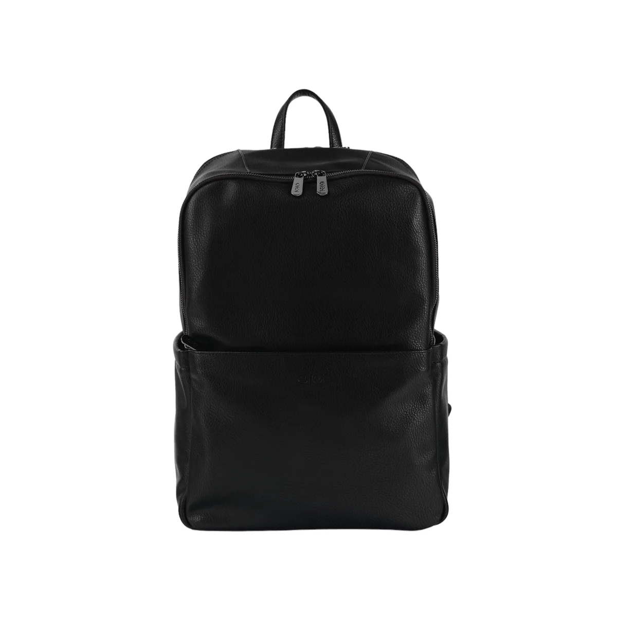 OiOi Multitasker Nappy Backpack - Black Vegan Leather