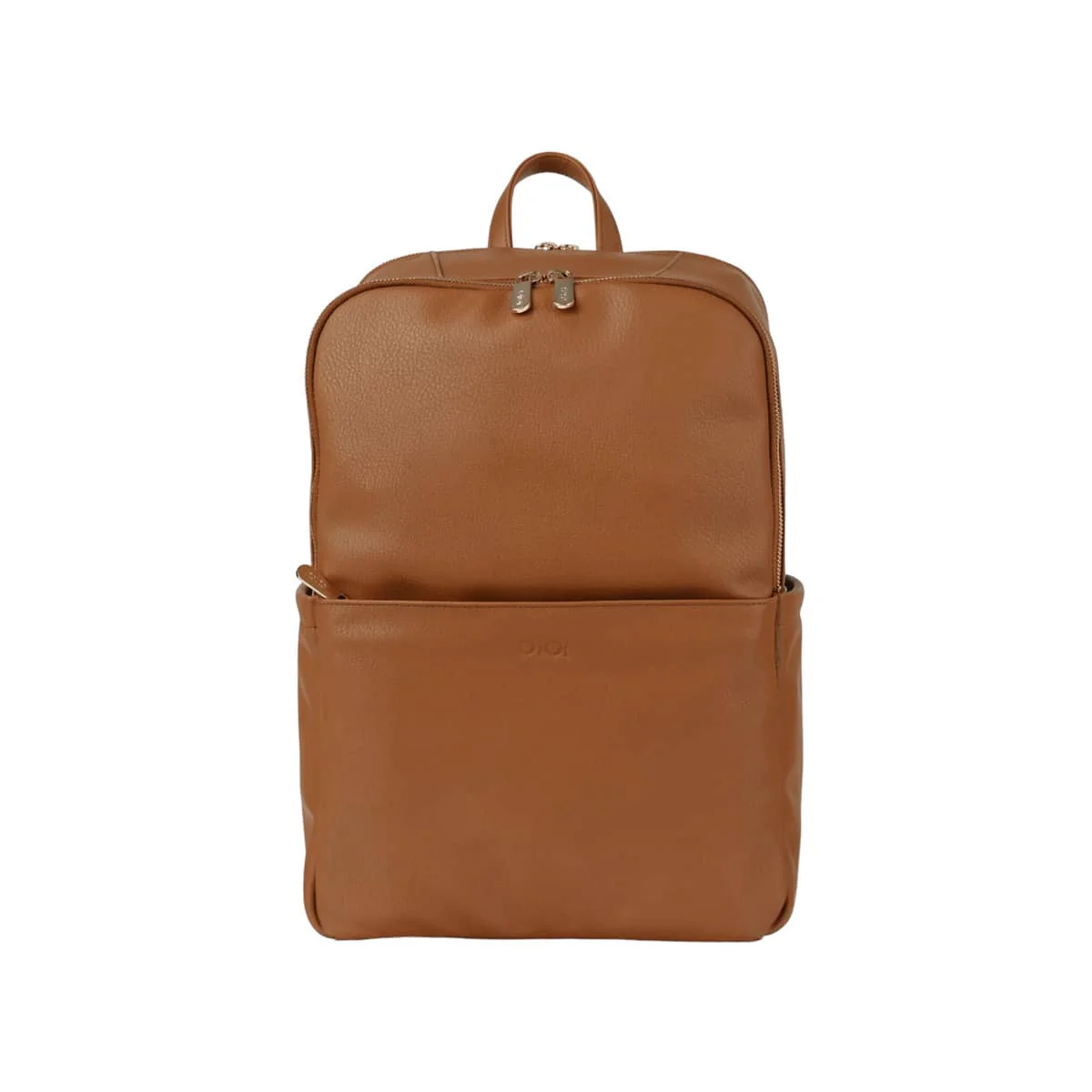 OiOi Multitasker Nappy Backpack - Chestnut Vegan Leather