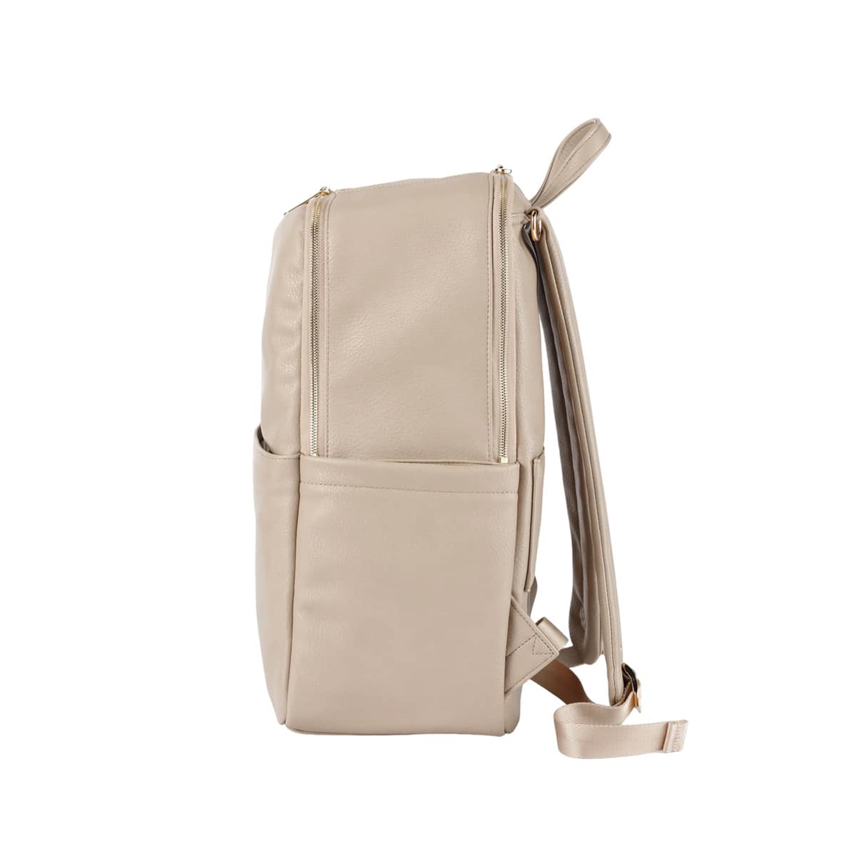 OiOi Multitasker Nappy Backpack - Oat Vegan Leather - Image 9