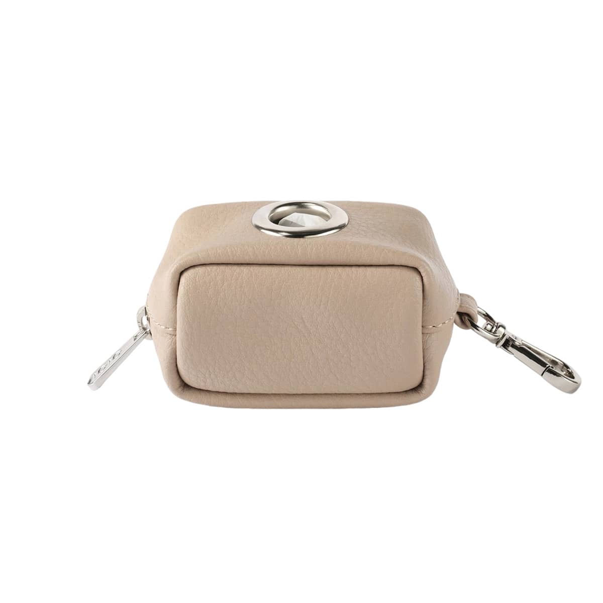 OiOi Waste Bag Dispenser - Oat Vegan Leather - Image 3