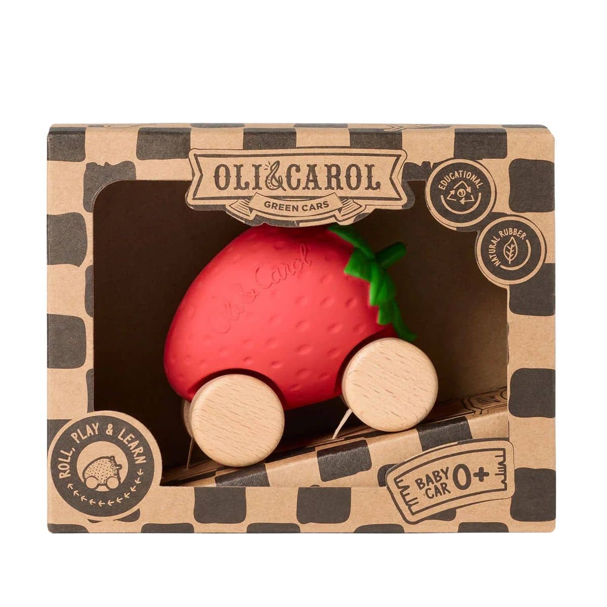 Oli & Carol Baby Car - Sweetie the Strawberry - Image 5