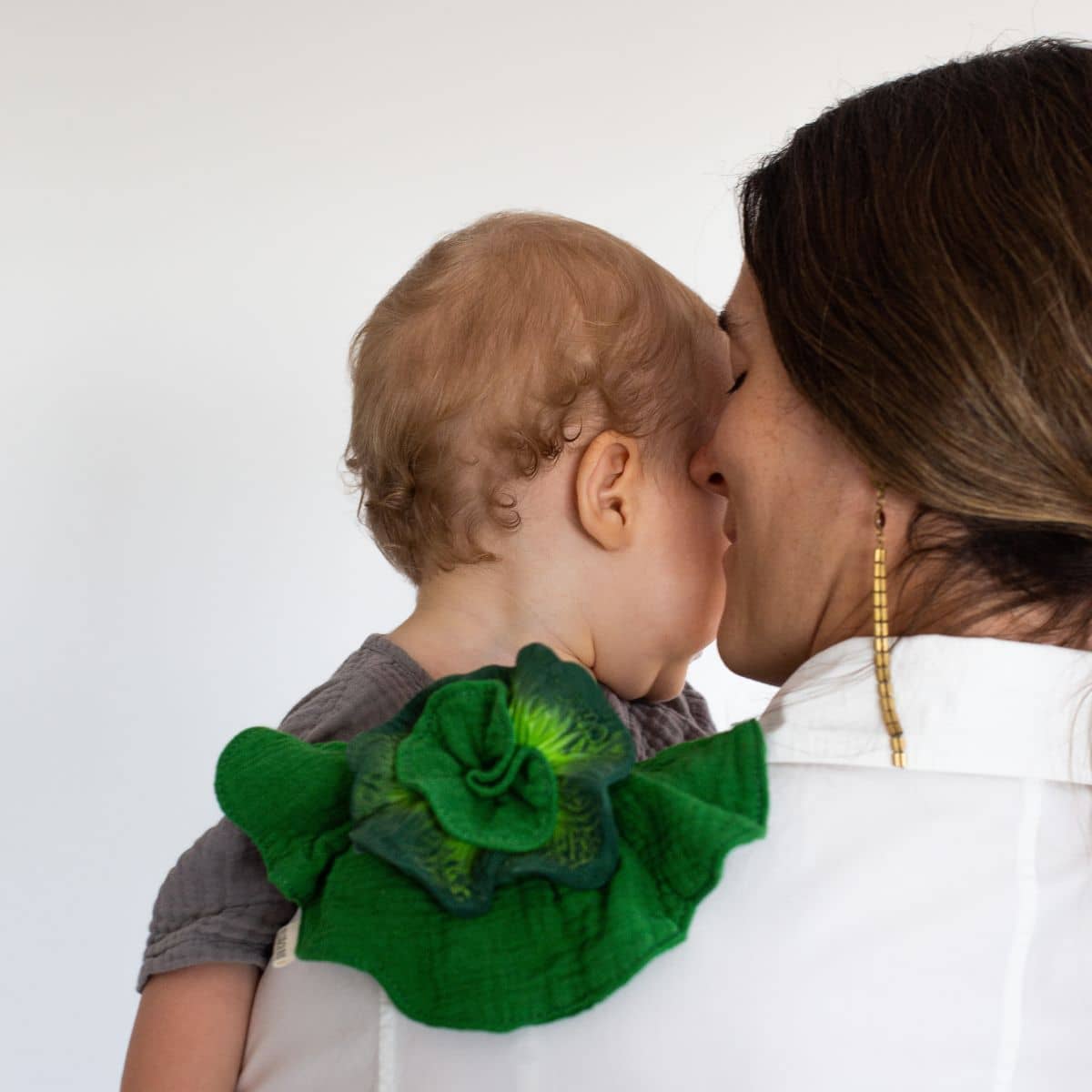 Oli & Carol Mini Doudou Teether - Kendall the Kale - Image 9