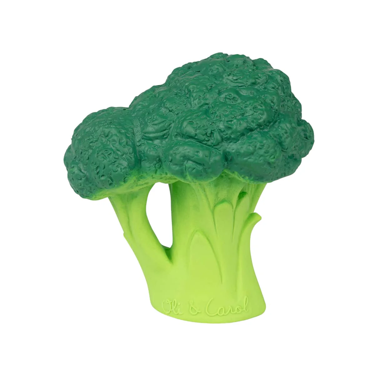 Oli & Carol Natural Rubber Teether - Brucy the Broccoli