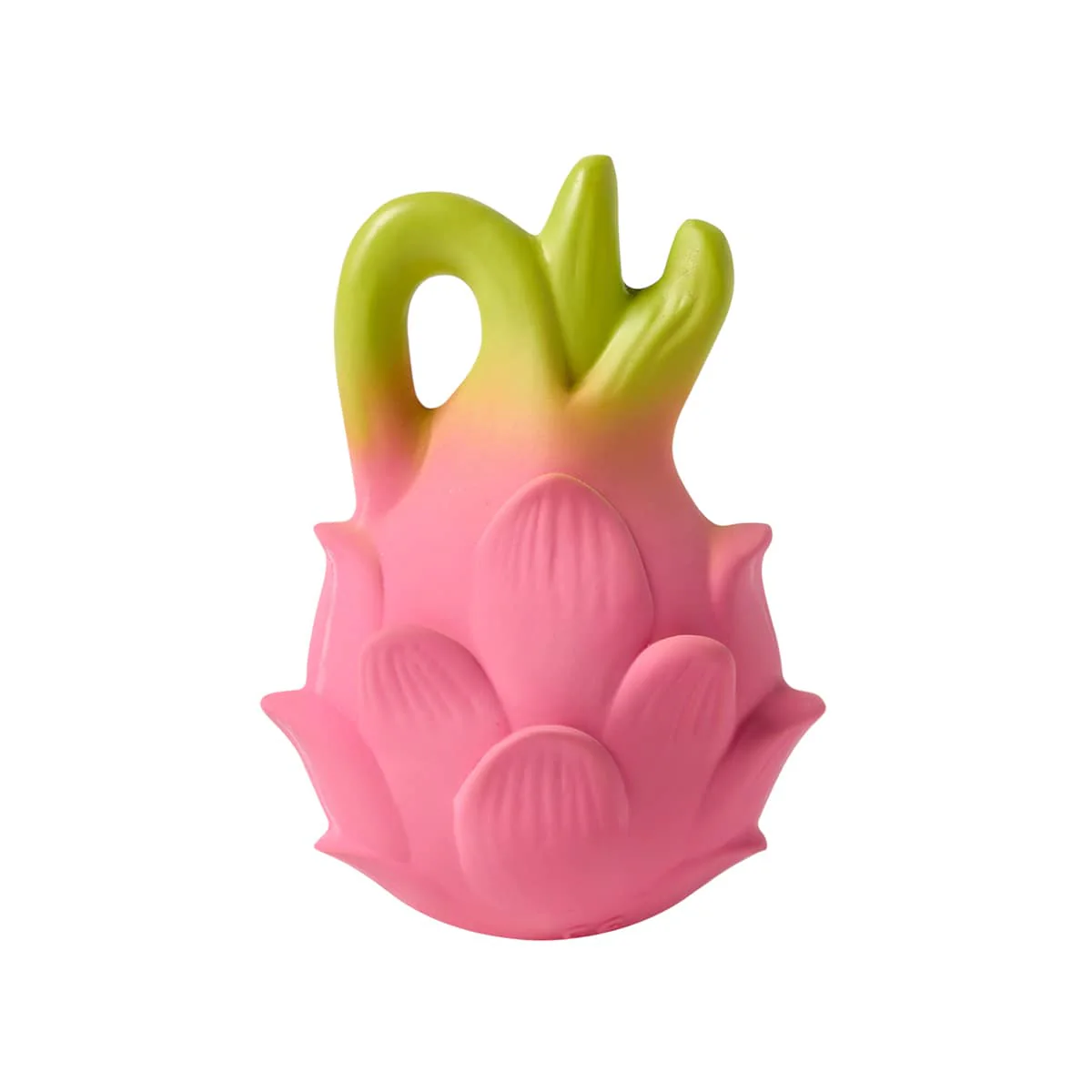 Oli & Carol Natural Rubber Teether - Fuchsia the Dragonfruit - Image 5