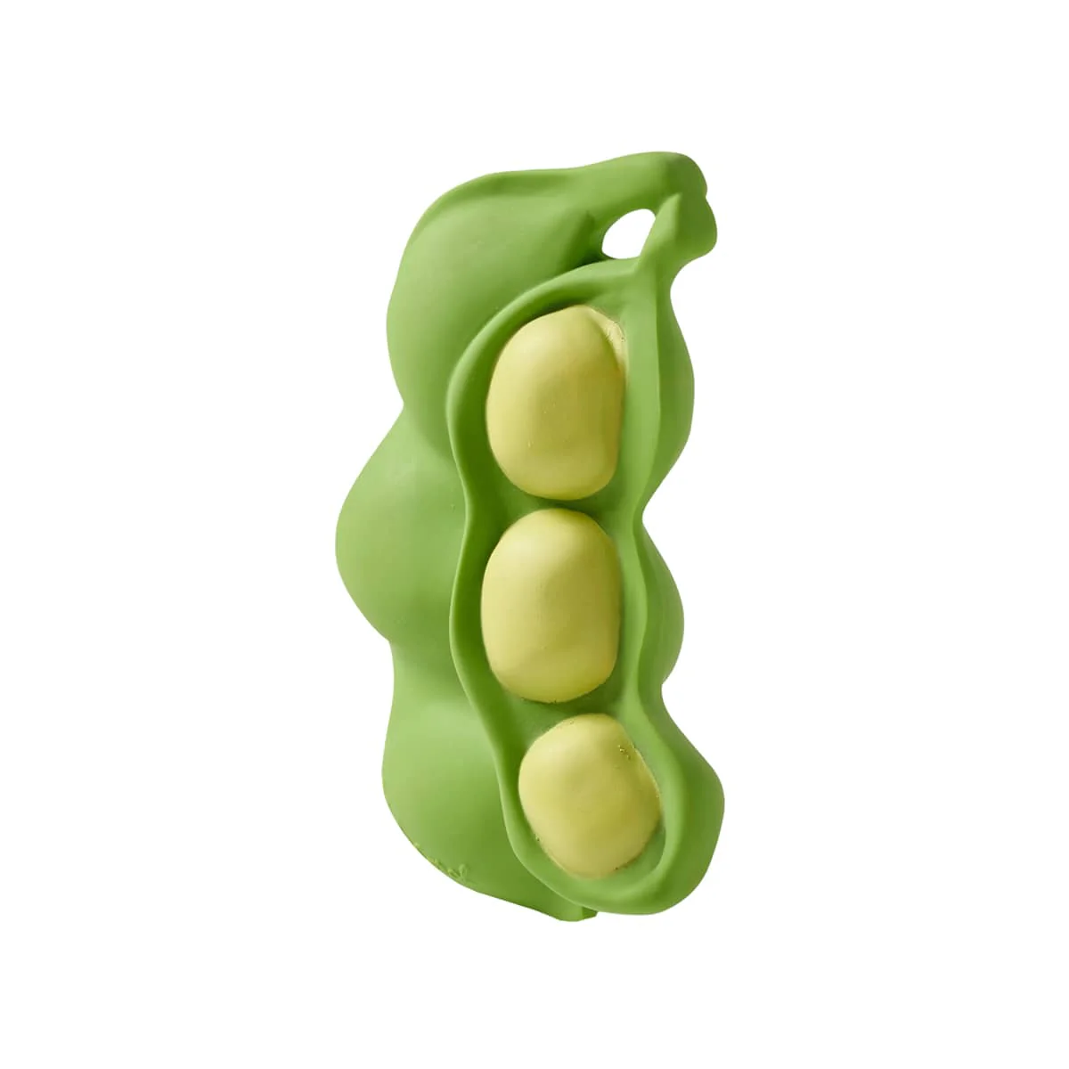 Oli & Carol Natural Rubber Teether - Keiko the Edamame - Image 6