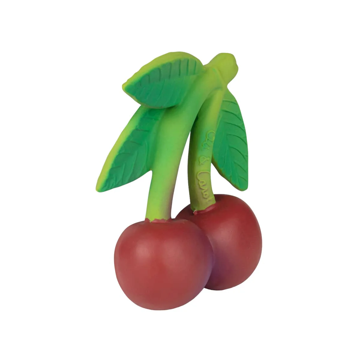 Oli & Carol Natural Rubber Teether - Mery the Cherry - Image 3