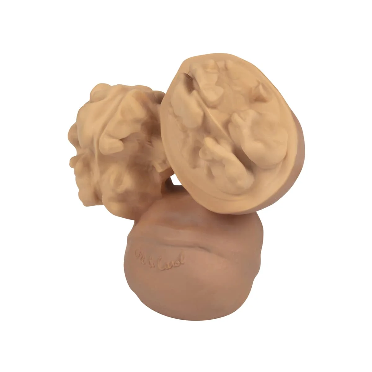 Oli & Carol Natural Rubber Teether - Nutty the Walnut - Image 5