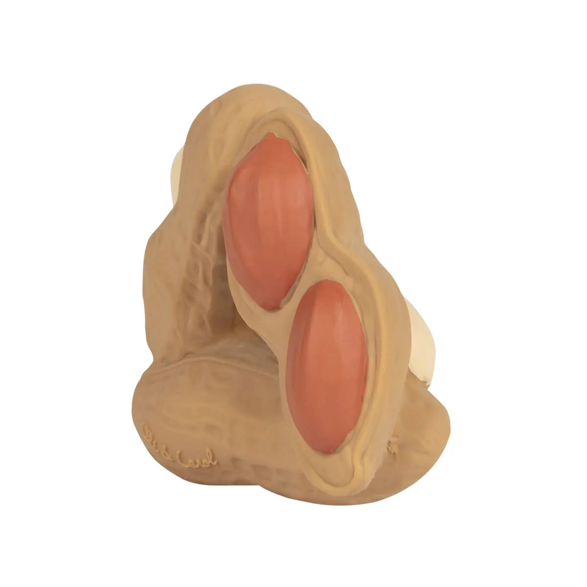 Oli & Carol Natural Rubber Teether - Paco the Peanut - Image 7
