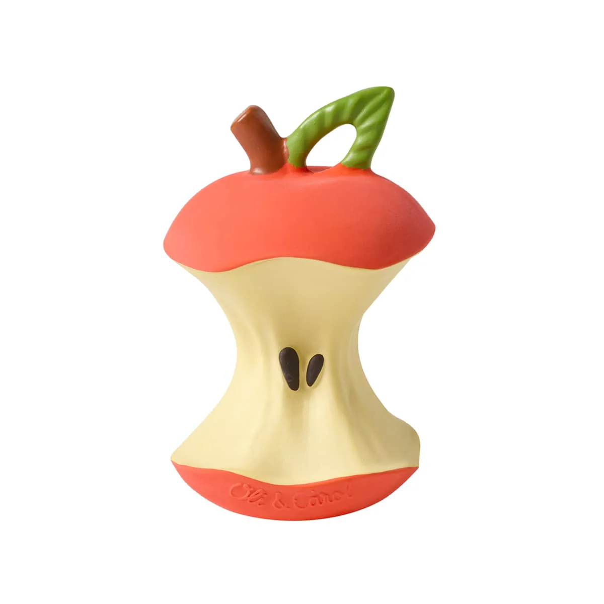 Oli & Carol Natural Rubber Teether - Pepa the Apple