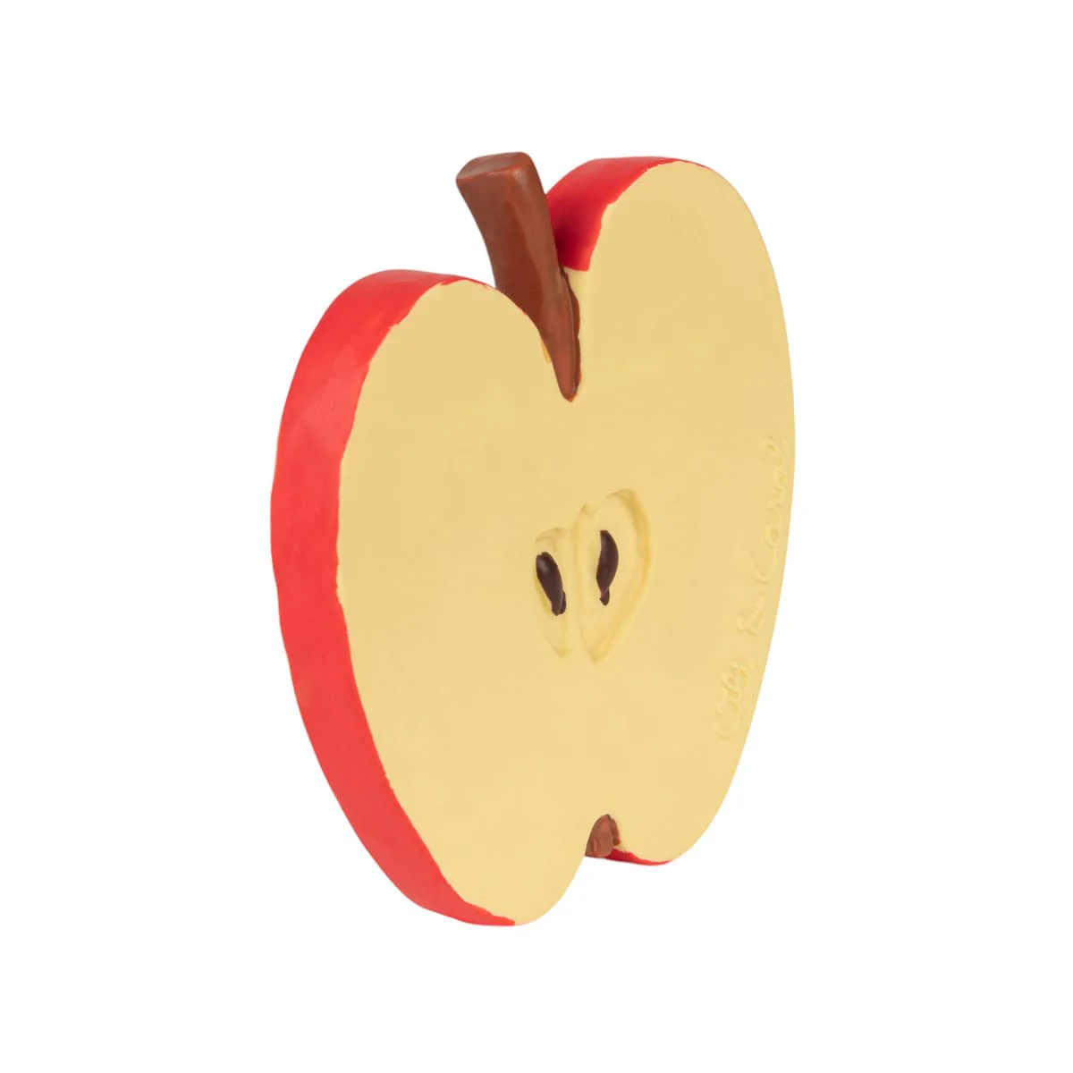 Oli & Carol Natural Rubber Teether - Pepita the Apple - Image 3