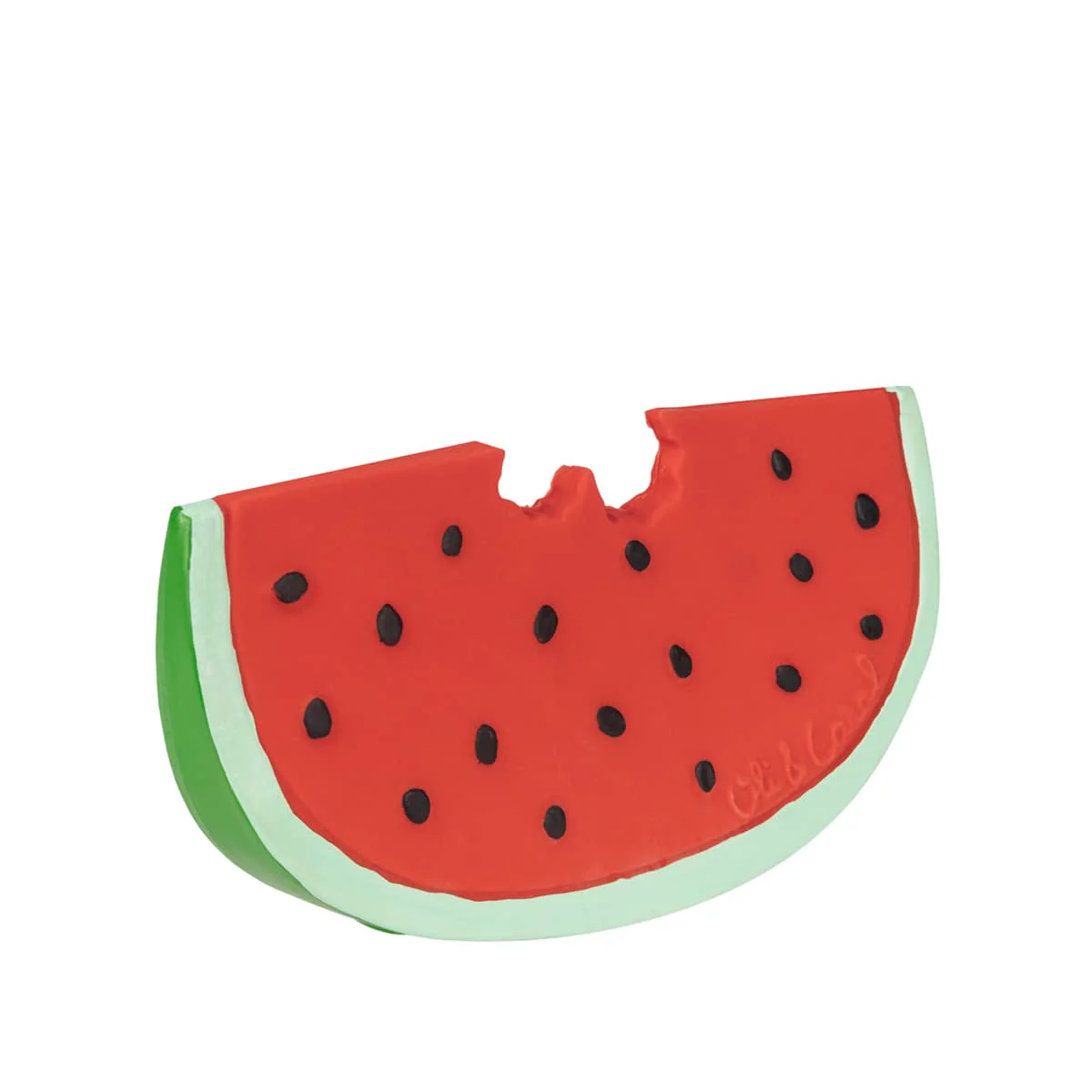 Oli & Carol Natural Rubber Teether - Wally the Watermelon - Image 4