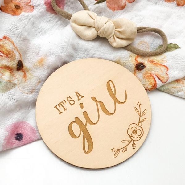 One.Chew.Three Wooden Milestone Plaque - 1pk - Image 3