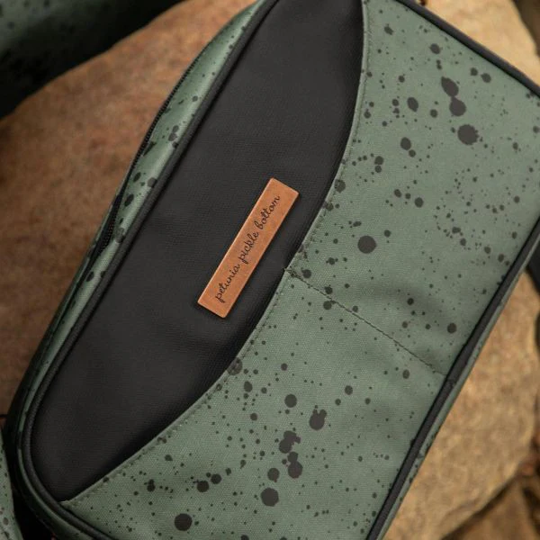 Petunia Pickle Bottom Companion Clutch - Olive Ink Blot - Image 4