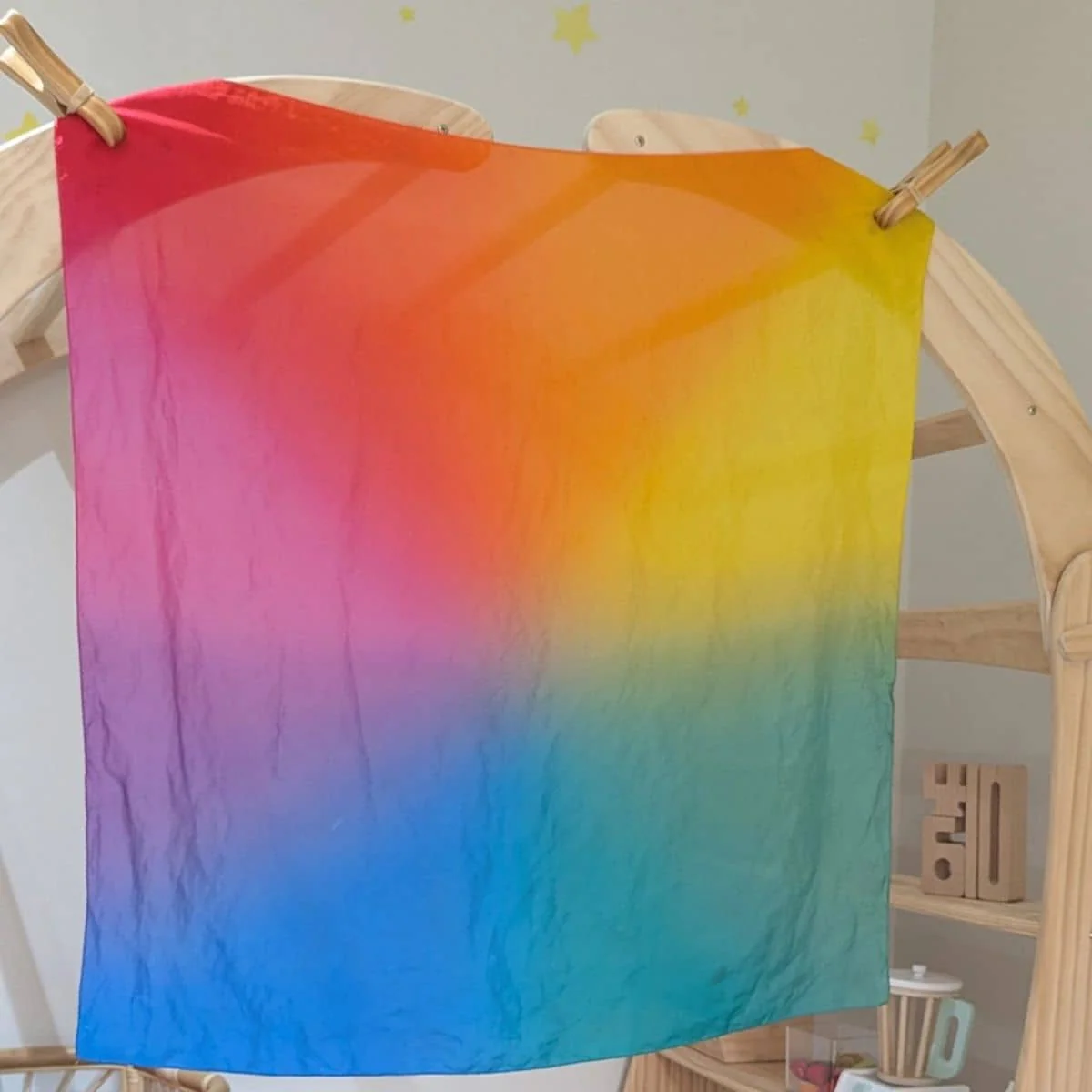 Play Silkies Regular Play Silk - Rainbow - Image 4