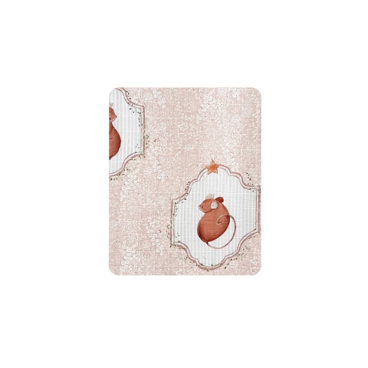 Pop Ya Tot Fitted Cotton Muslin Cot Sheet - Sweet Squeak