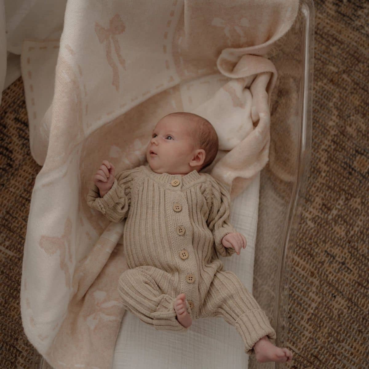 Pop Ya Tot Knitted Blanket - Bow Peep - Image 3
