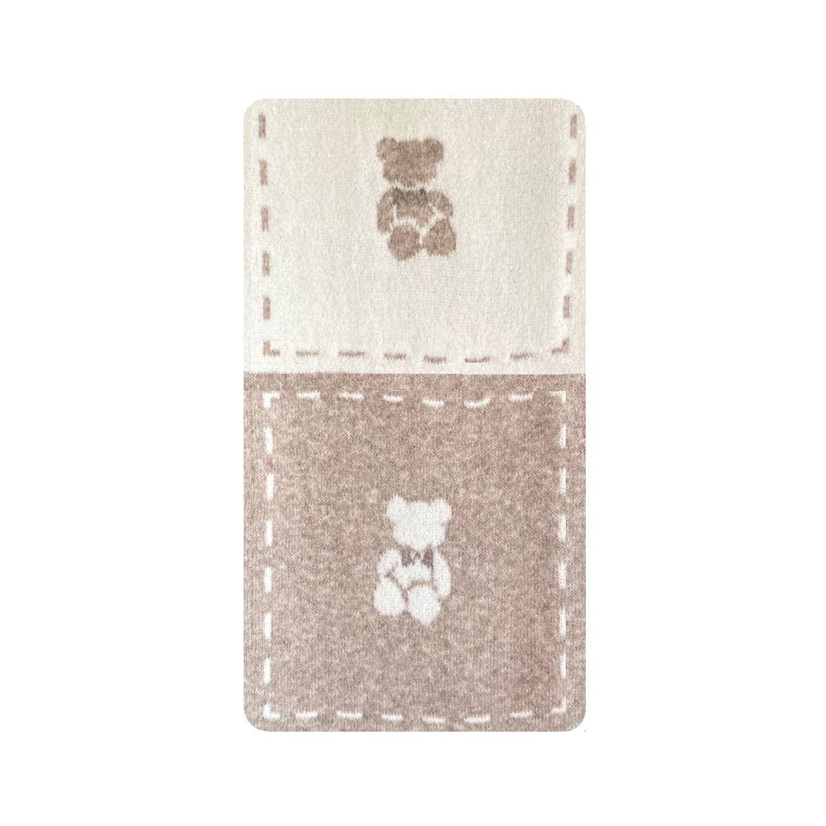 Pop Ya Tot Knitted Blanket - Little Ted