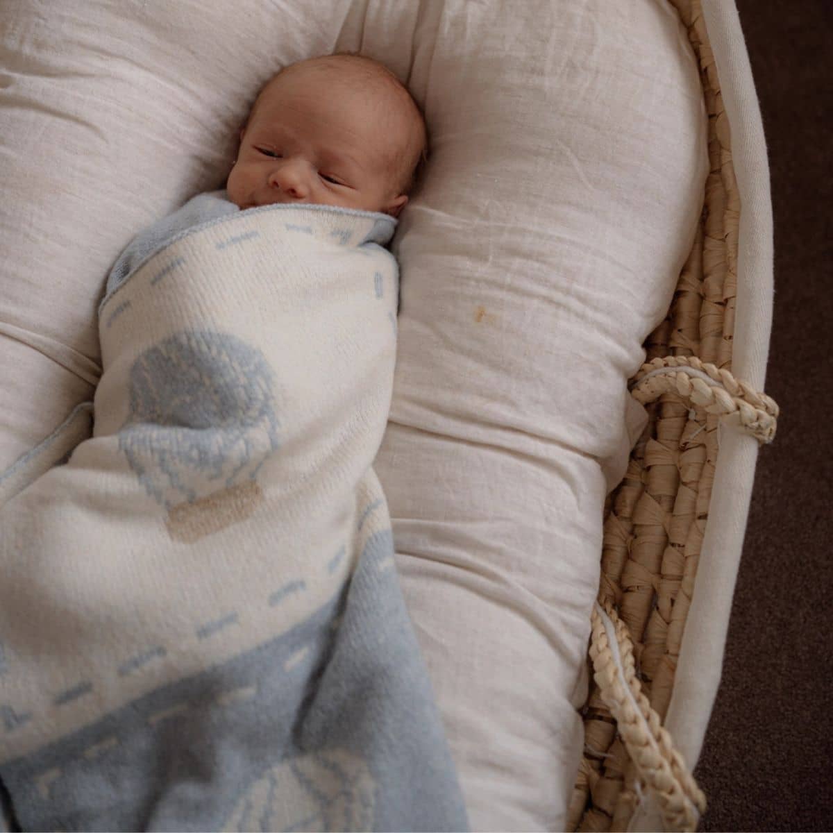 Pop Ya Tot Knitted Blanket - Up and Away - Image 4