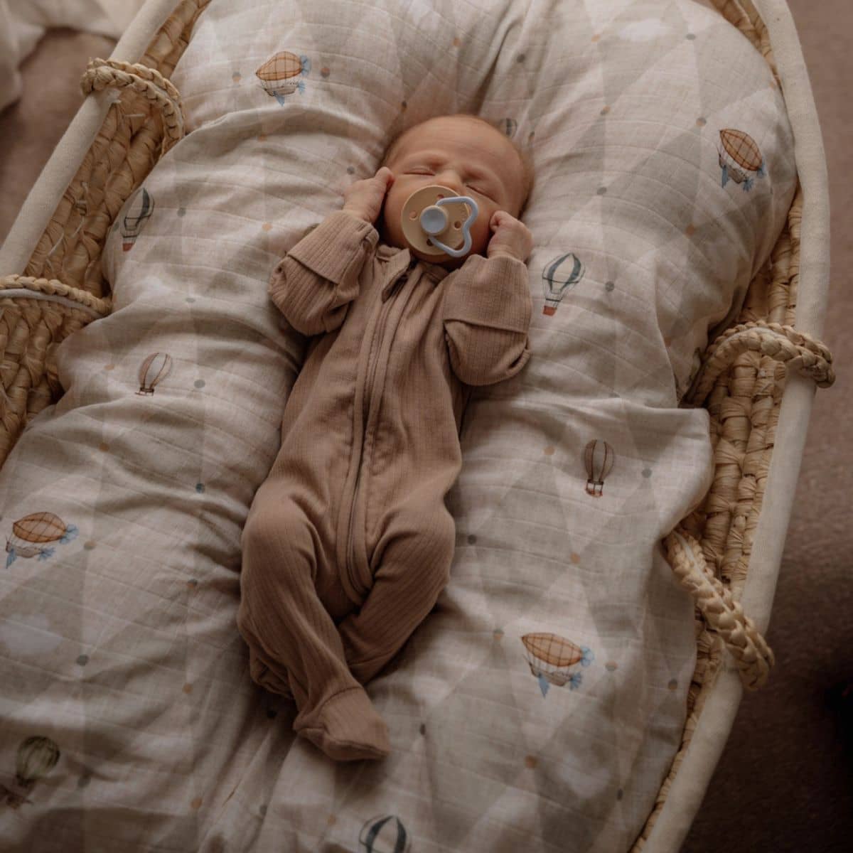 Pop Ya Tot Organic Cotton Swaddle Wrap - Up and Away - Image 2