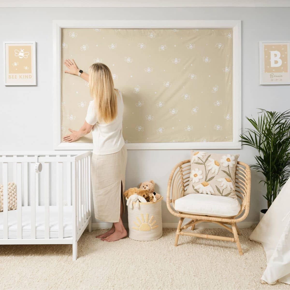 Porta Fox Cut to Size Blackout Blind - Bumble Bee - Image 2