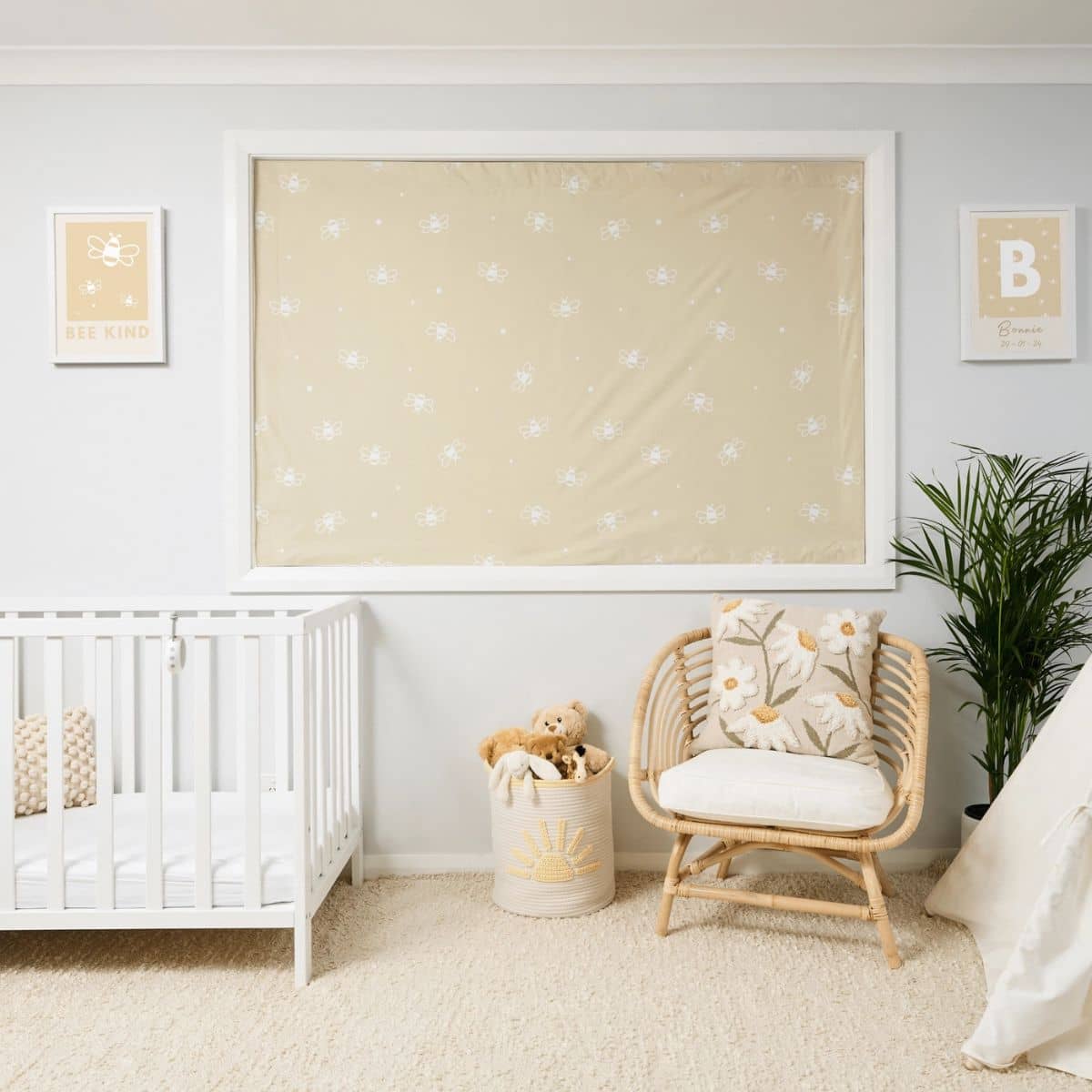 Porta Fox Cut to Size Blackout Blind - Bumble Bee - Image 3