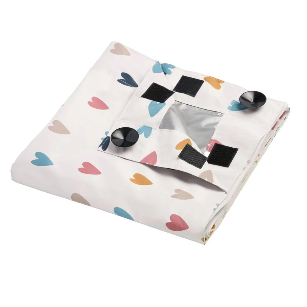 Porta Fox Portable Blackout Blind - Indie Love Hearts