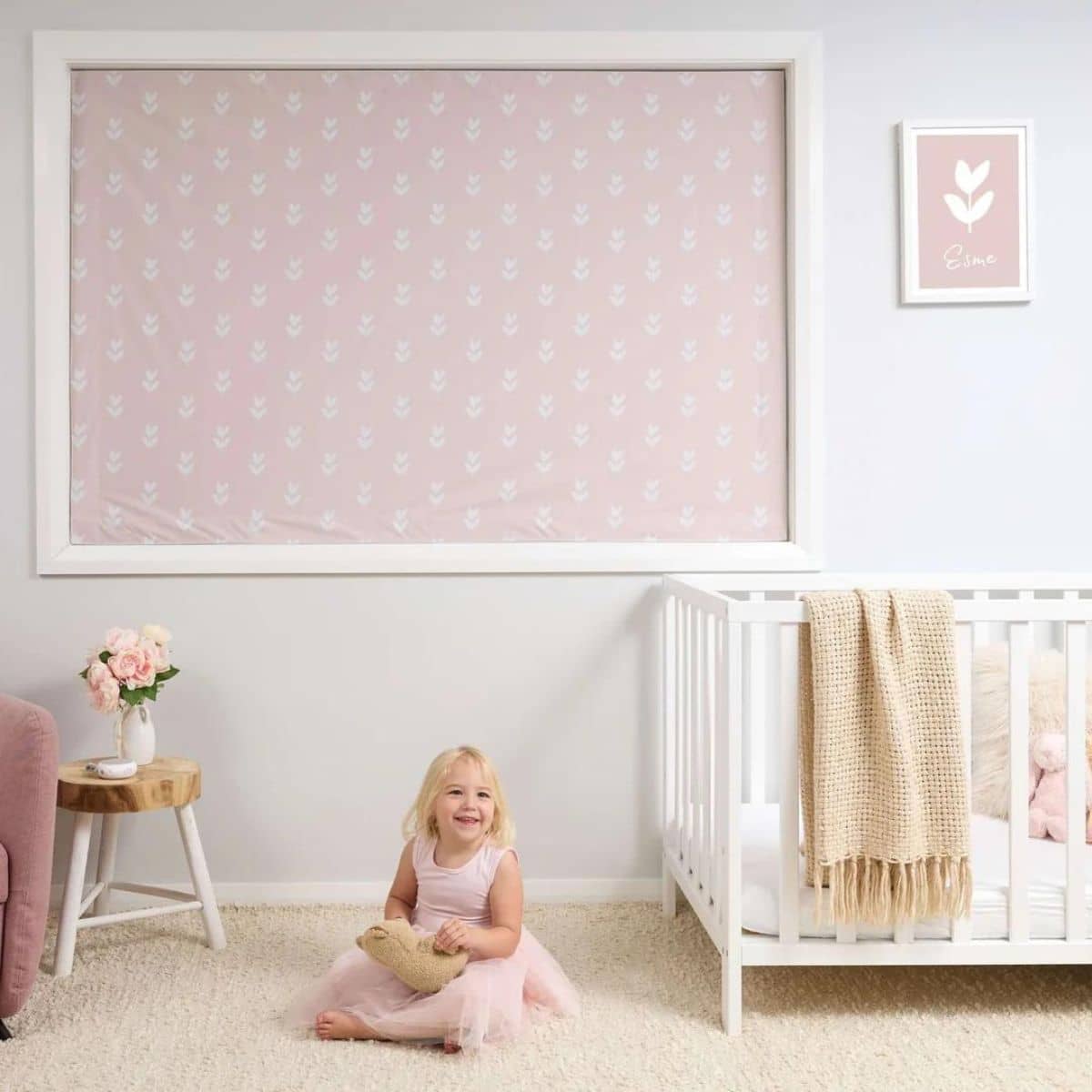 Porta Fox Portable Blackout Blind - Petal Pink - Image 6