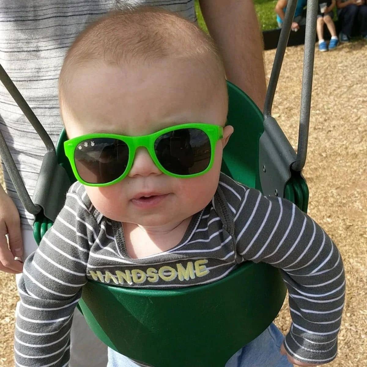 Ro.Sham.Bo Baby Shades - Polarised - Slimer Bright Green - Image 2