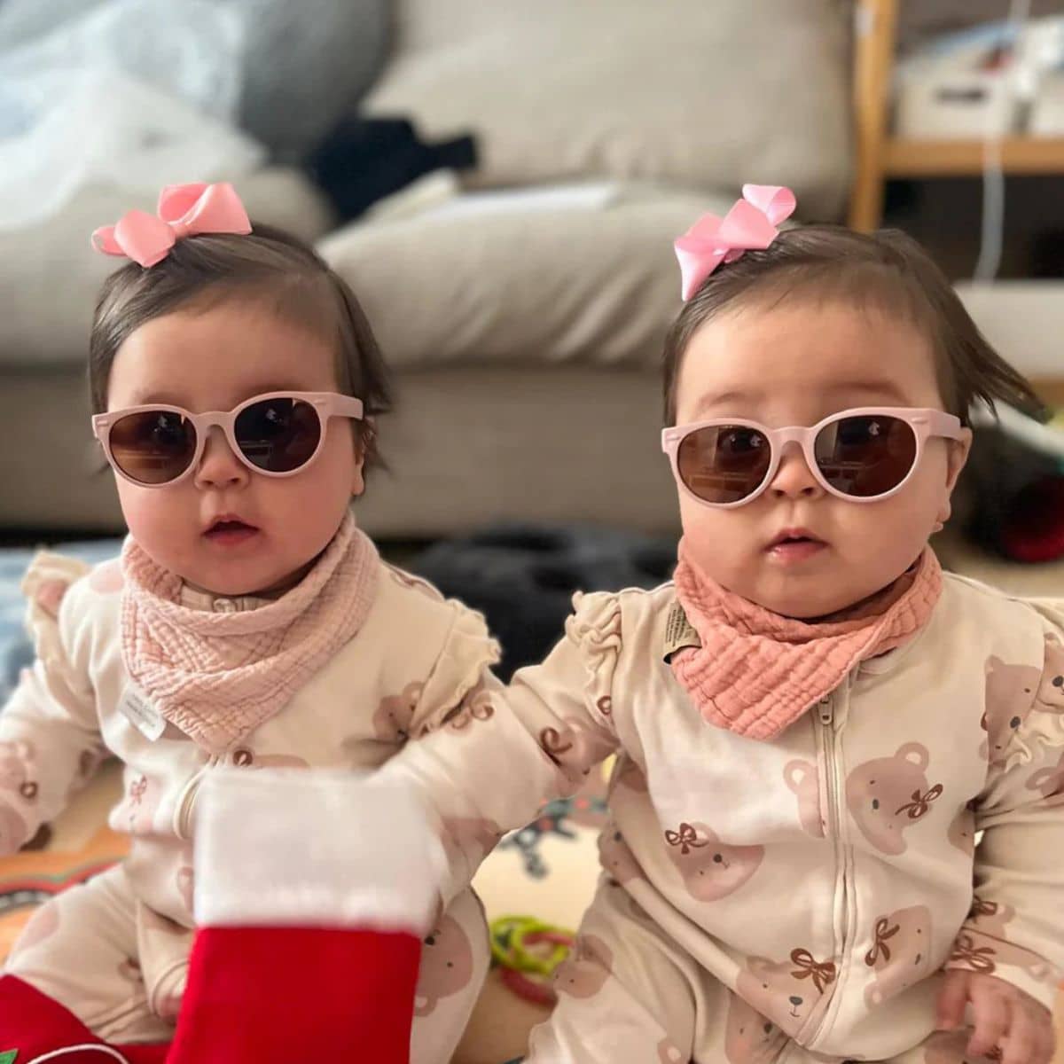 Ro.Sham.Bo Round Baby Shades - Polarised - Jem Blush Pink - Image 4
