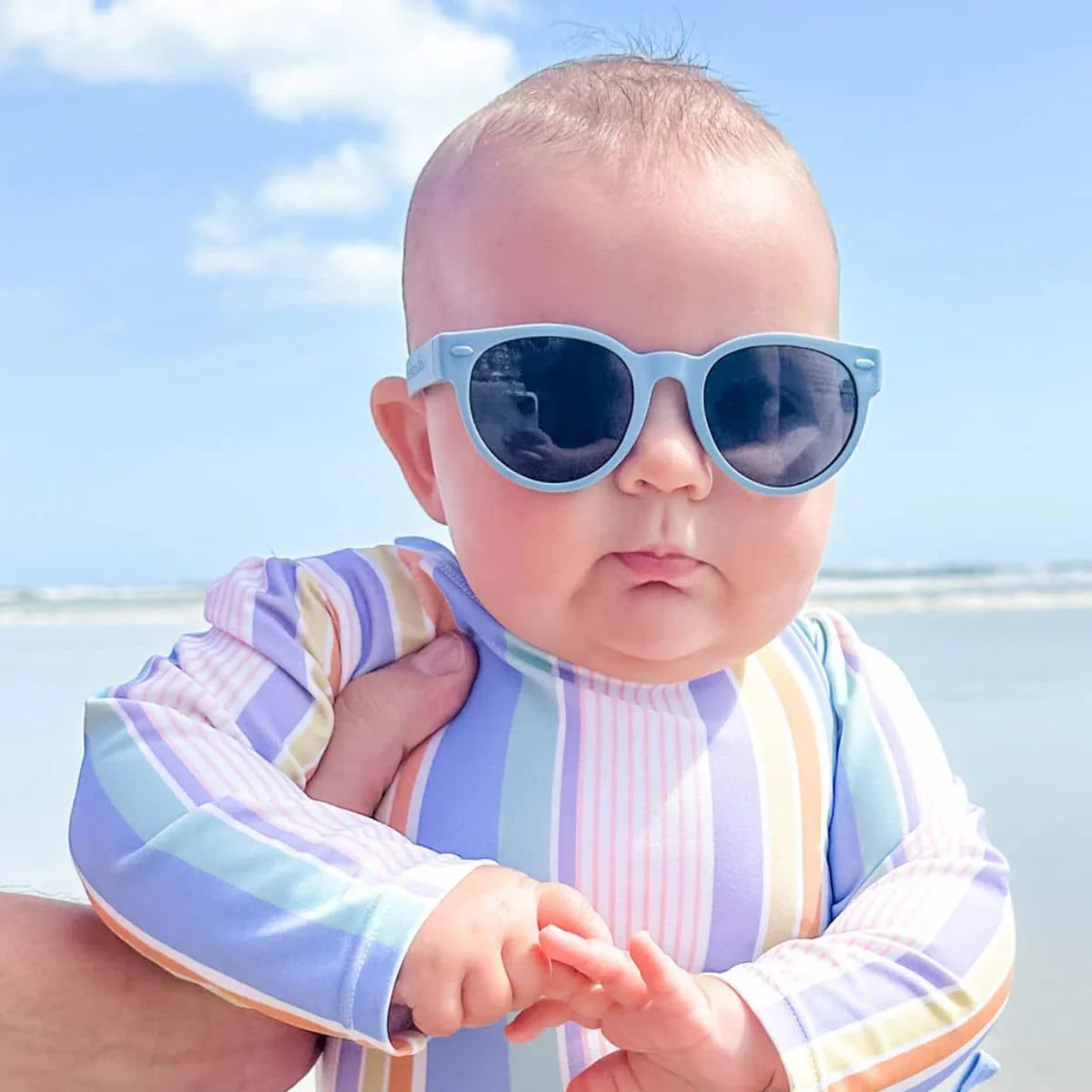 Ro.Sham.Bo Round Baby Shades - Polarised - Skywalker Blue - Image 2
