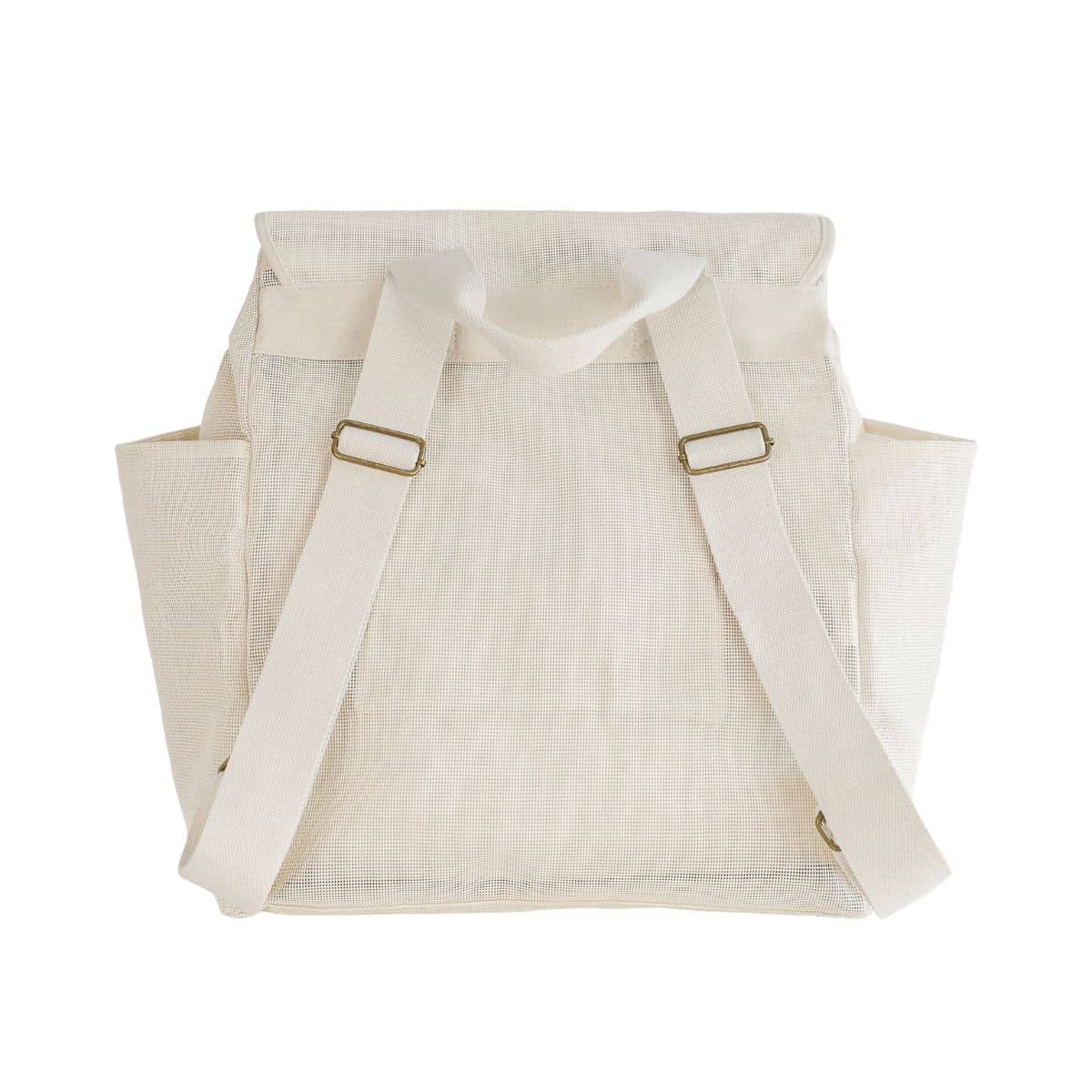 Sande Kids Beach Hauler - Mesh Backpack - Sand - Image 9