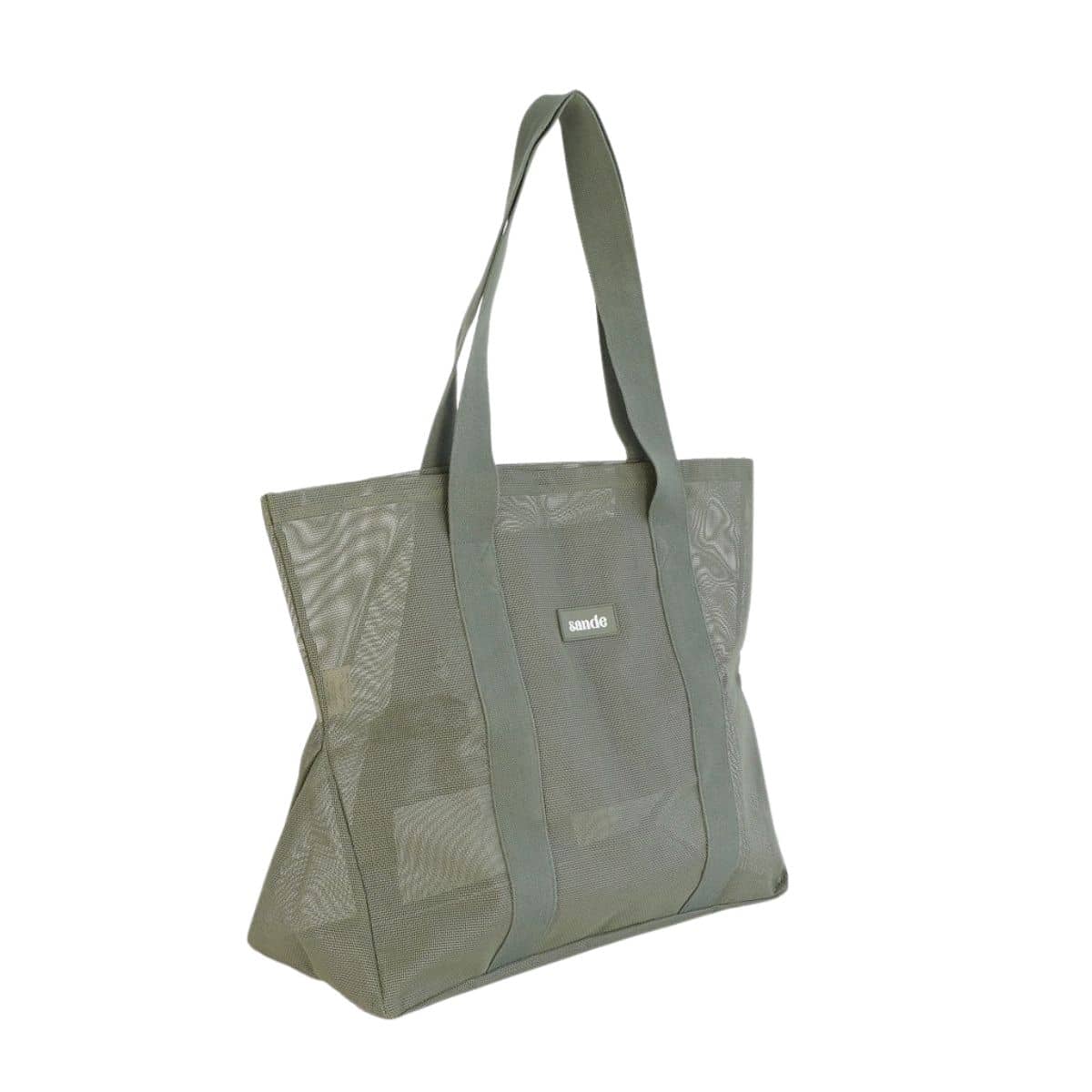 Sande Kids Beach Hauler - Mini Mesh Beach Bag – Pandanus - Image 3