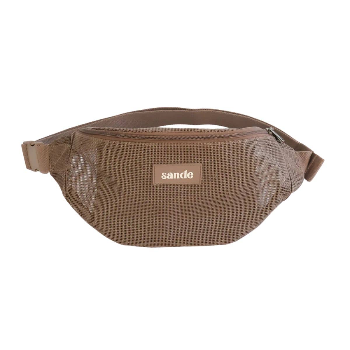 Sande Kids Essentials Mesh Crossbody Bag - Espresso - Image 3