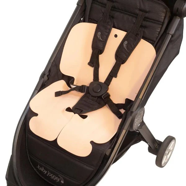 Sande Kids Waterproof Car Seat and Pram Liner - Coral Pink - Image 2