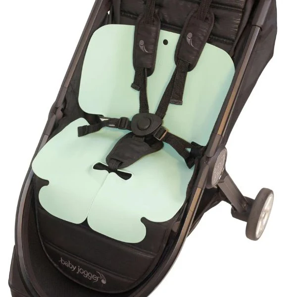 Sande Kids Waterproof Car Seat and Pram Liner - Seafoam Green - Image 2