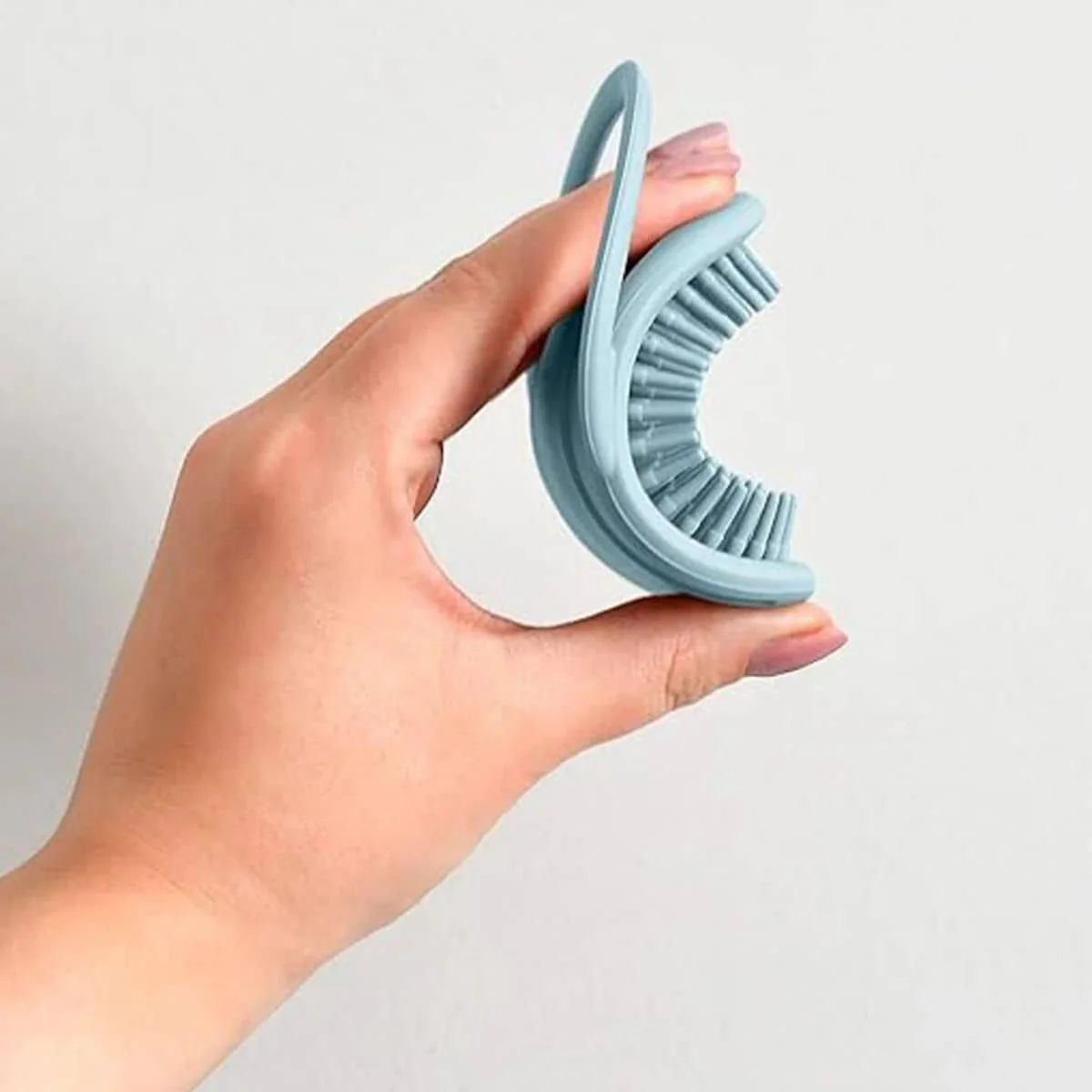 Shnuggle Baby Bath Brush - Blue - Image 3
