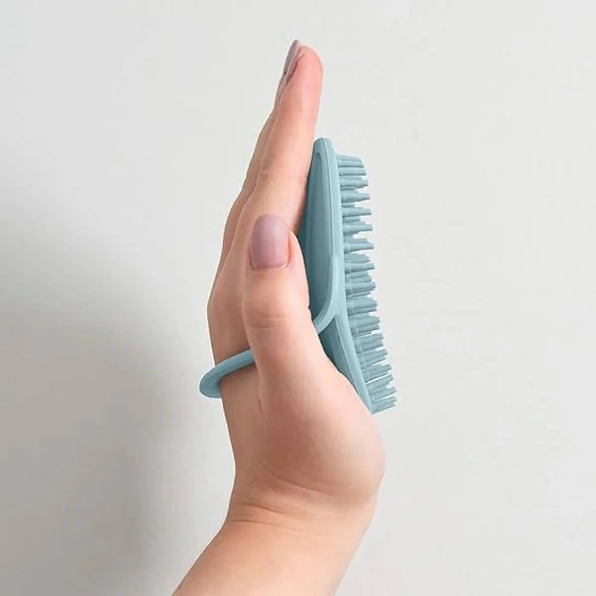 Shnuggle Baby Bath Brush - Blue - Image 4