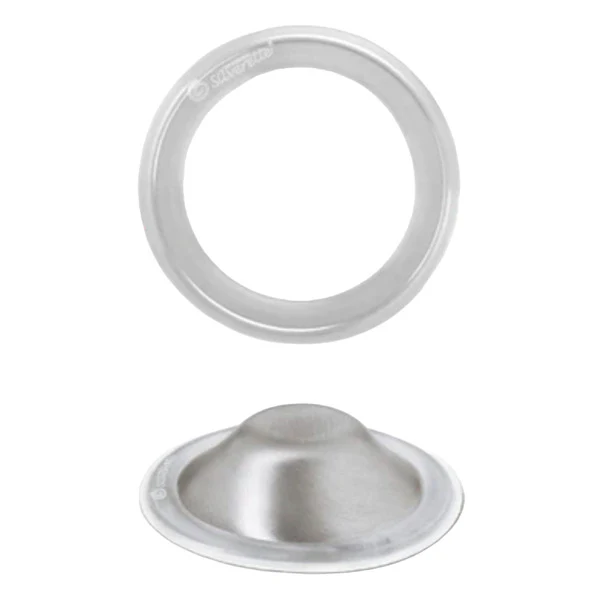 Silverette Silver Nursing Cups + O-Feel Ring - Image 4
