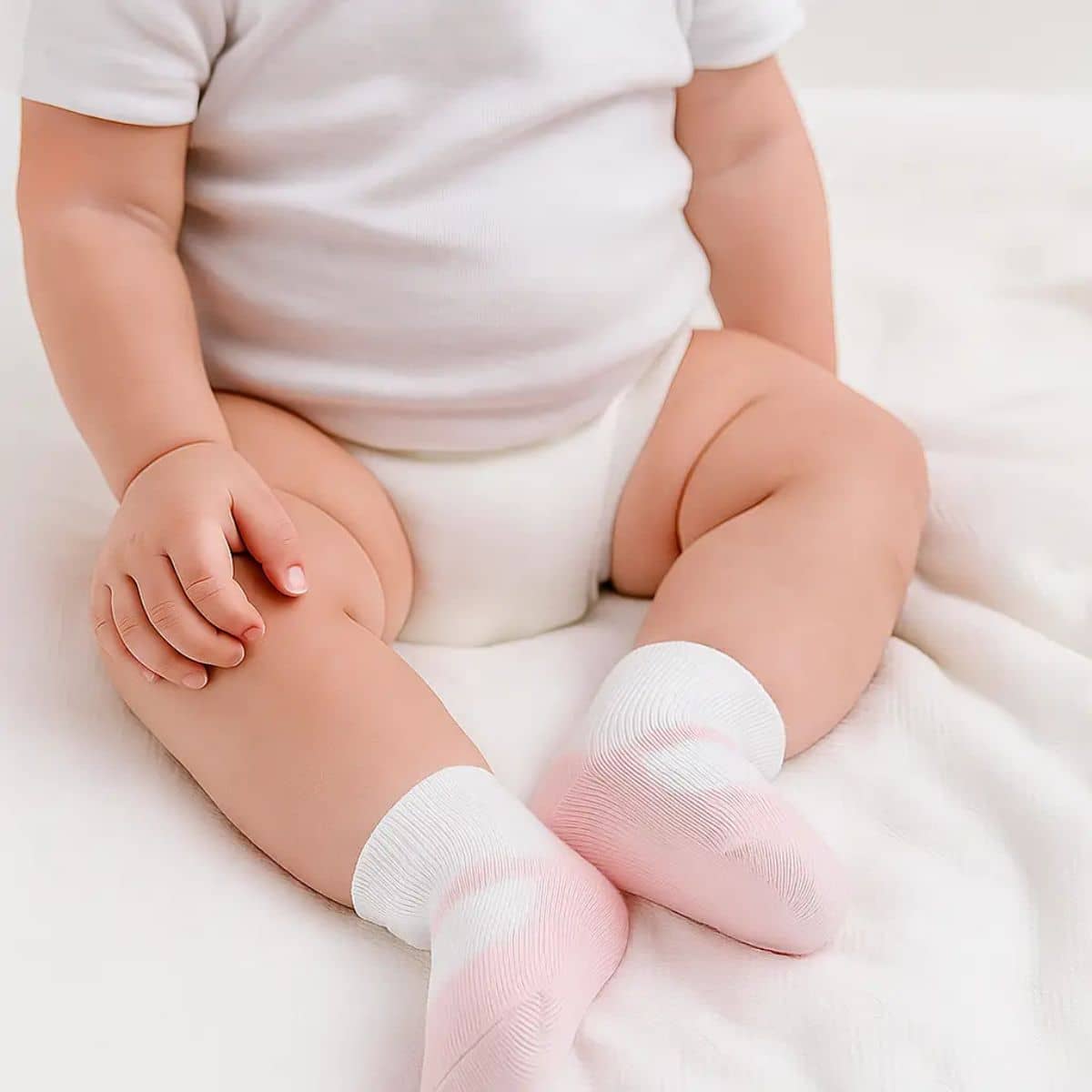 Skeanie Six Pack Baby Socks - Mary Janes - Image 2