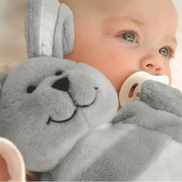 Sleepytot Baby Comforter - Bunny Grey - Image 4