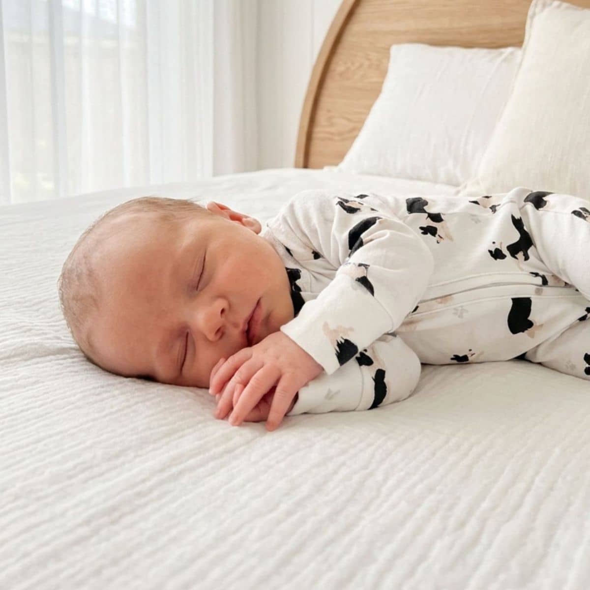 Smitten Bub Co Full Zip Romper - Border Collie - Image 2
