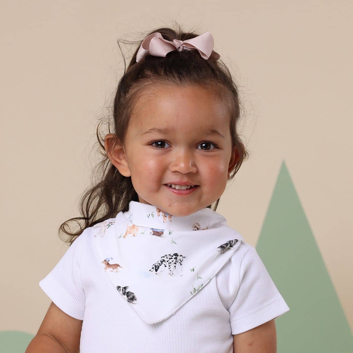 Snuggle Hunny Bandana Dribble Bib - Dog Park - Image 4