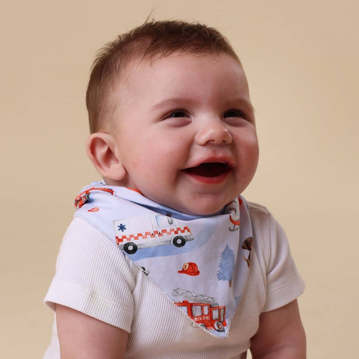 Snuggle Hunny Bandana Dribble Bib - To the Rescue - Image 3