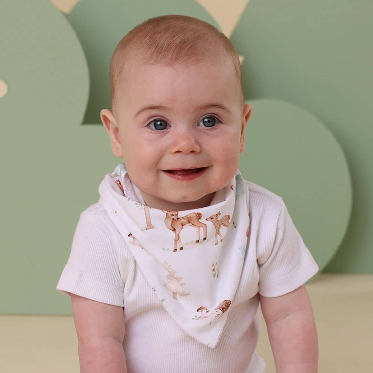Snuggle Hunny Bandana Dribble Bib - Woodland Tales - Image 2
