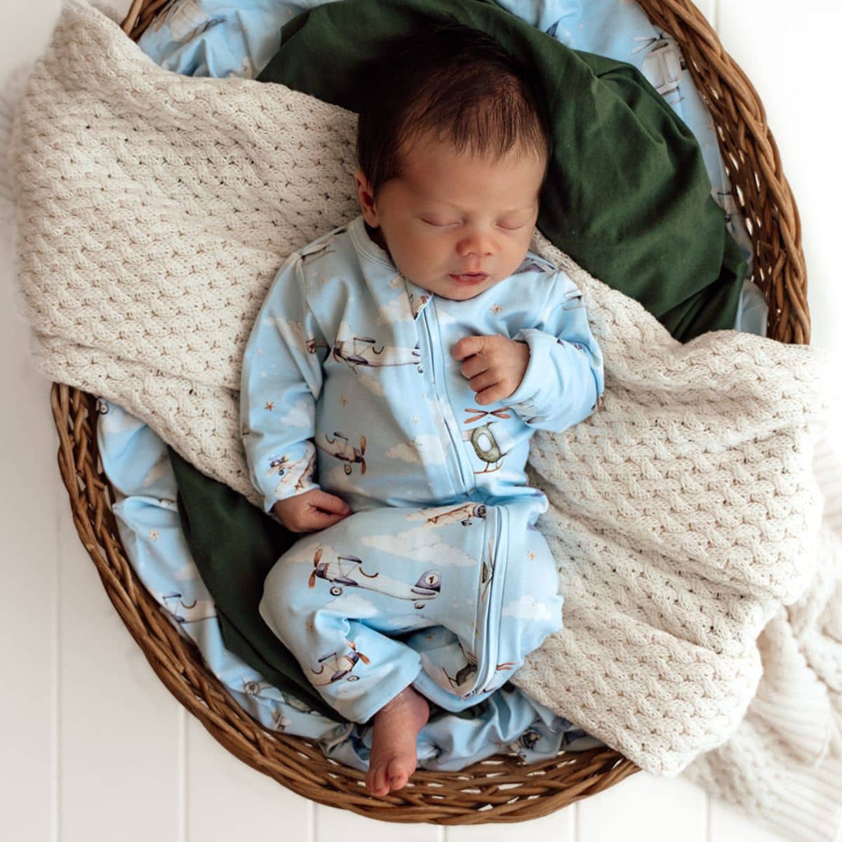 Snuggle Hunny Convertible Romper - Taking Flight - Image 5